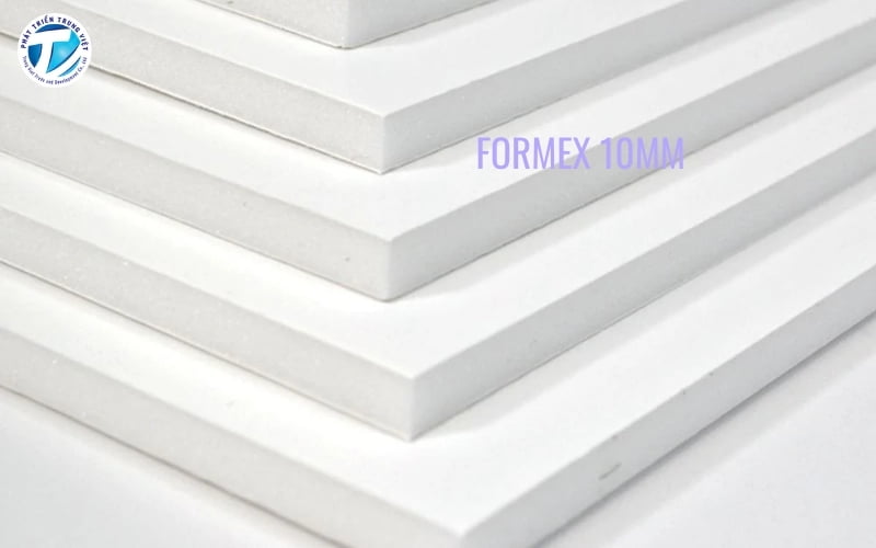 Độ dày formex 8mm, formex 10mm
